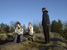 DSC01379 - Heidi, David och Gustaf filosoferar
