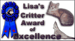 Critter Award of Excellence